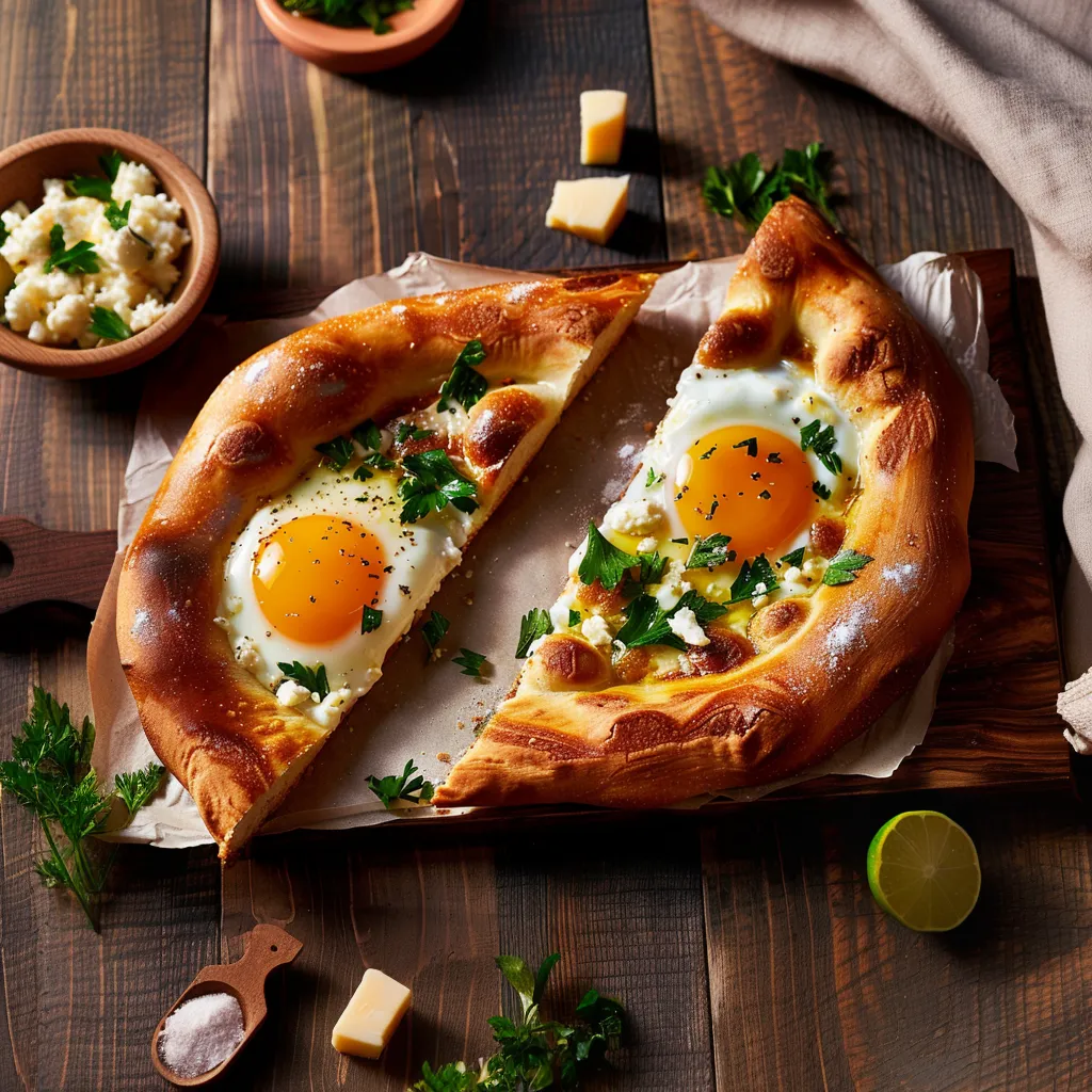 A slice of pizza with eggs on top.